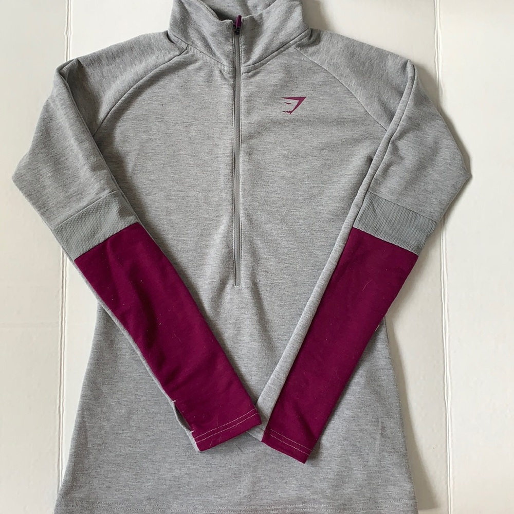 Gymshark Fitted Quarter Zip Jacket